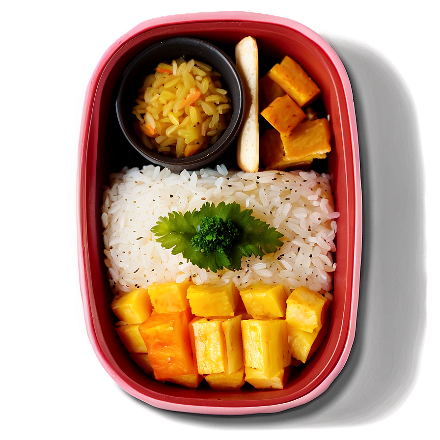 Rice Bento PNG Qvs27