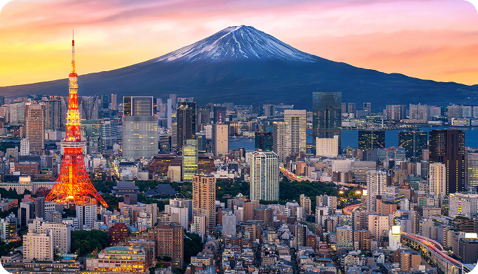 Tokyo skyline