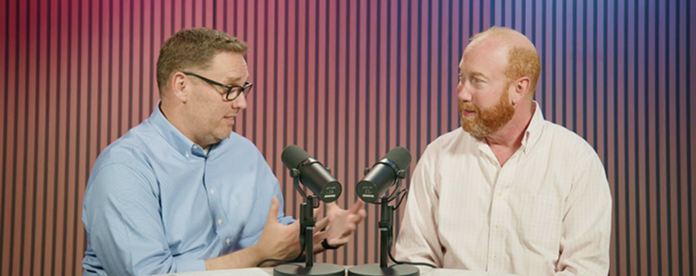 James Honey and Neal Kaye talking