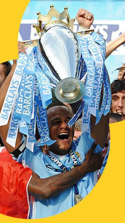 Man City trophy 2012