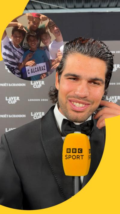 Carlos Alcaraz and his first Instagram post