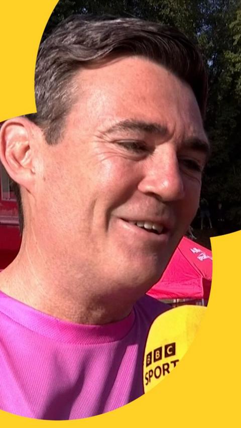 Andy Burnham talking to the BBC 