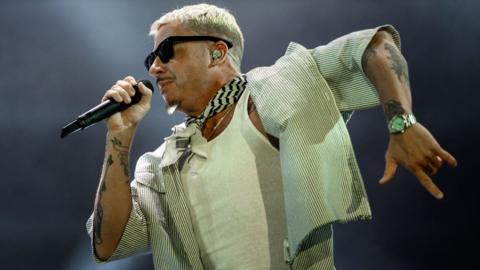 Macklemore performs at the Goldencoast Rap Festival in France