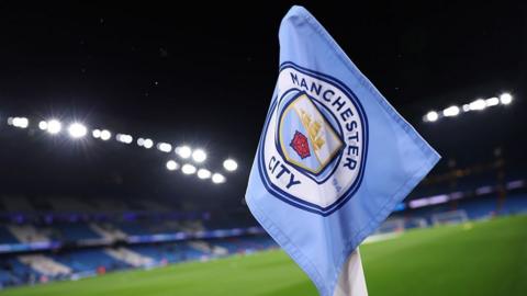 Man City corner flag