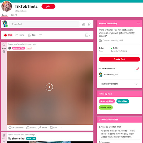 Reddit – Comunitatea TikTokThots pentru Conținut de Social Media Reddit – Comunitatea TikTokThots pentru Conținut de Social Media