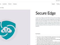Juniper Secure Edge Screenshot 1