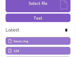 Sharik - file sharing via WI-FI Screenshot 1