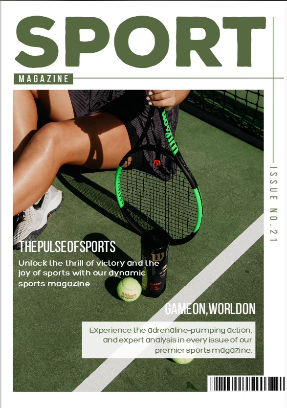 spor dergisi şablonu