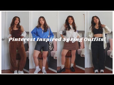 Recreating Pinterest Spring Outfits on Size 6-8 Petite!
