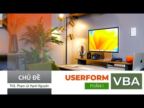 EXCEL VBA ║ ▪ UserForm (Part 1. Create a Form) ▪