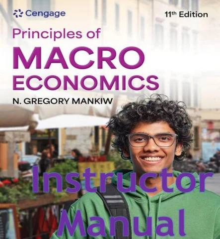 Instructor Manual Principles of MacroEconomics 11th Edition By Gregory Mankiw