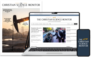 Digital and print subscription showing on smart phone, tablet and desktop and magazine cover