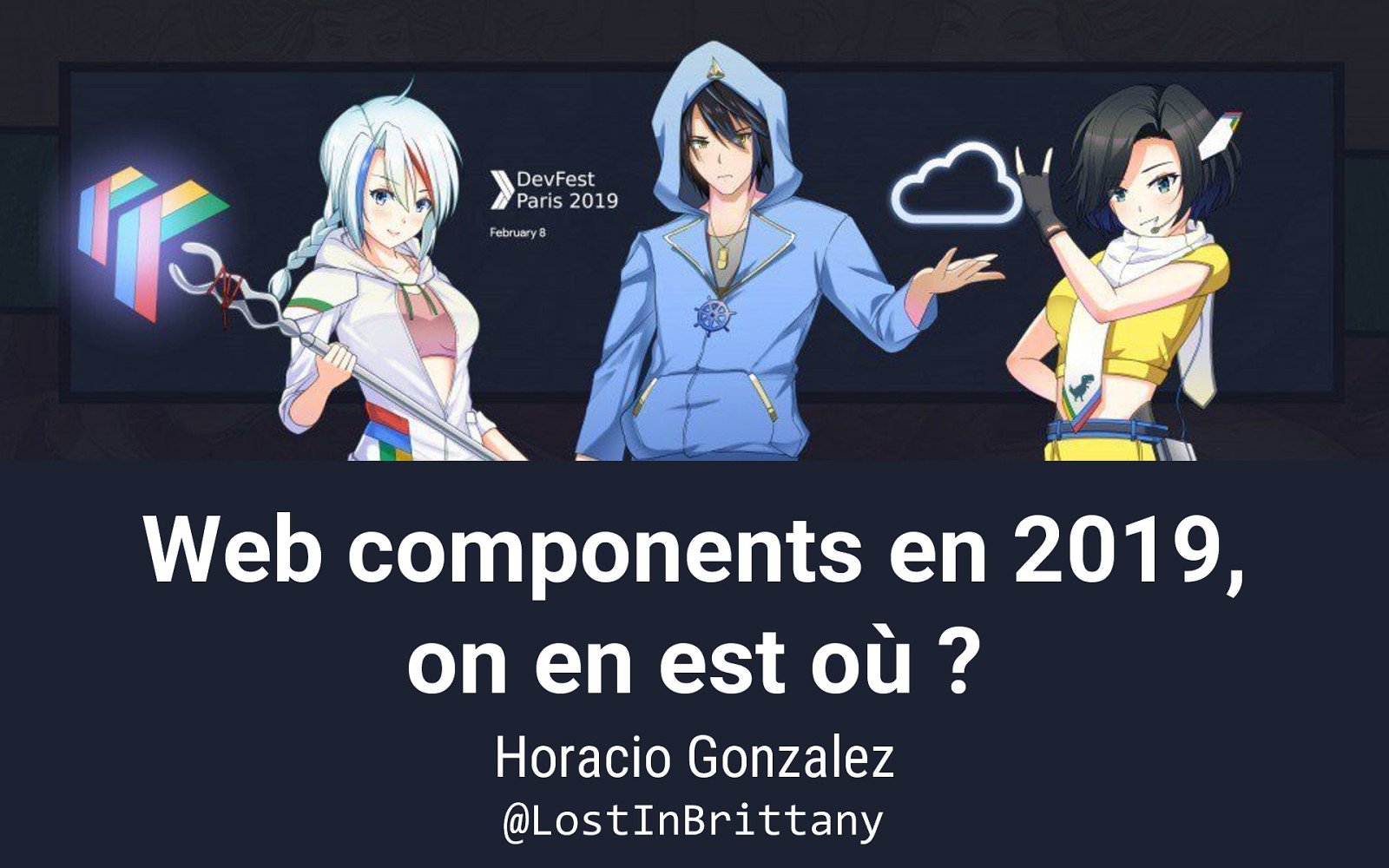Web components en 2019, on en est où?