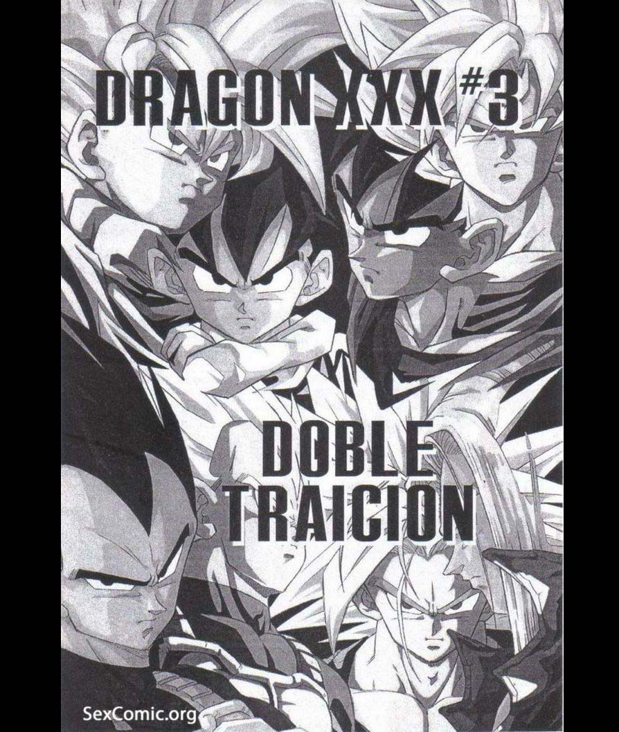 Cover manga xxx Doble infidelidad dragon boll z