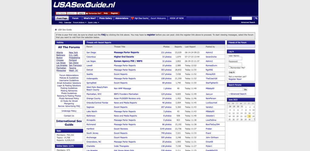 usasexguide, 伴游网站