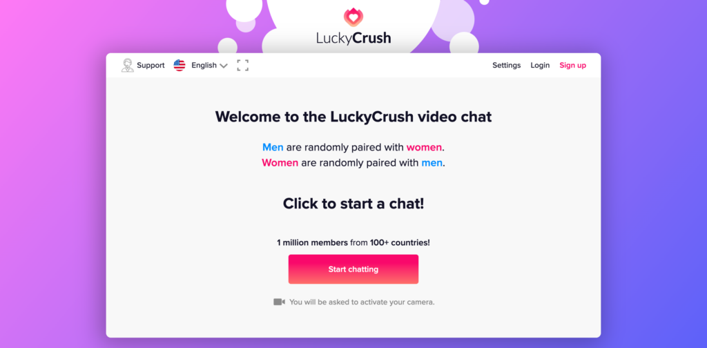 LuckyCrush, sex chat sites