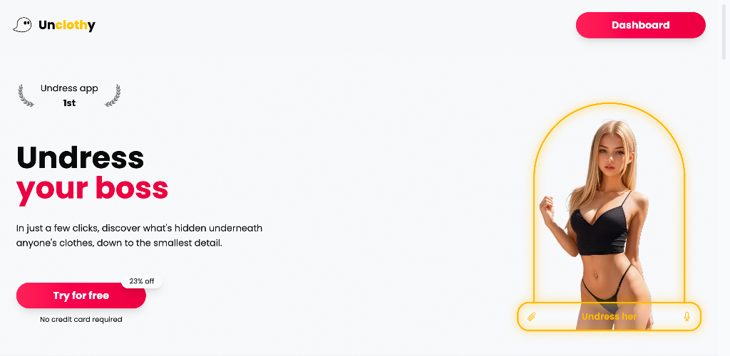 Unclothy, Free AI Undress Sites