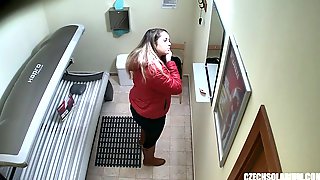 Big Tits Chubby, Czech Solarium, Tanned