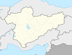 Yıldızeli is located in Turkey Central Anatolia