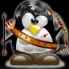 dorkbird: Tux the penguin, Linux mascot, dressed as a hunter (Tux Hunter)