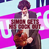 manticore: Simon Amstell and his cock (simon gets out his cock)