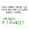 glinda: local honestly (not a tourist)