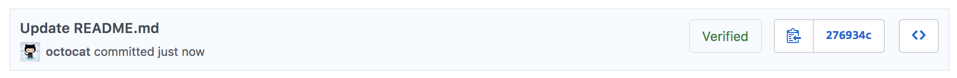 Verifizierter Commit