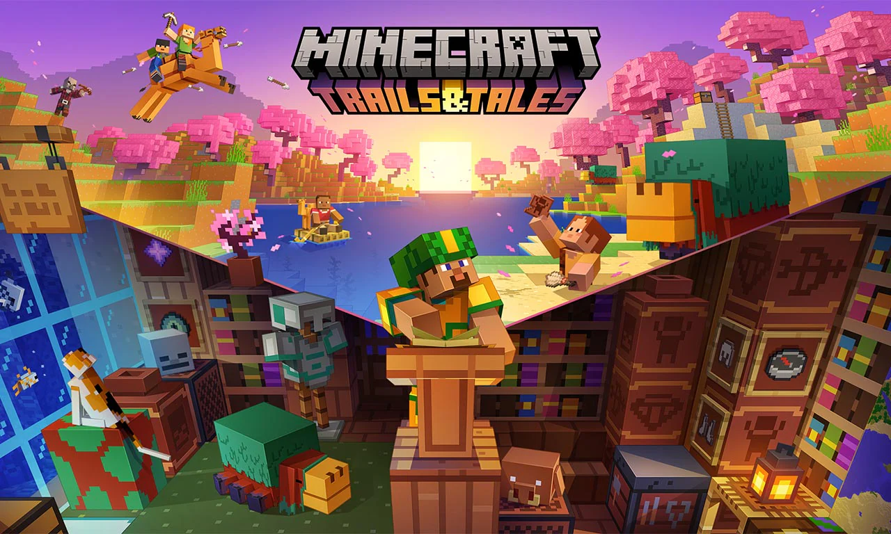 Arte clave de Minecraft Trails & Tales